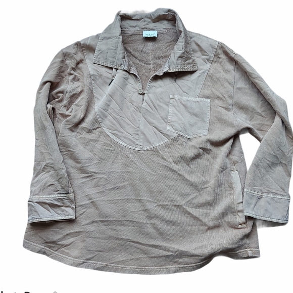 Wrap London relaxed cotton pullover - Picture 1 of 6